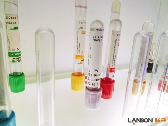 plastic medical parts made by lanson injection molding machine